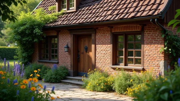 L'authenticité des maisons typiques du Nord en briques rouges